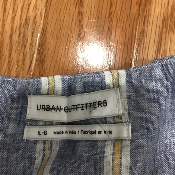 Urban Outfitters Hattie Striped Halter Tank Top L - Picture 7 of 7